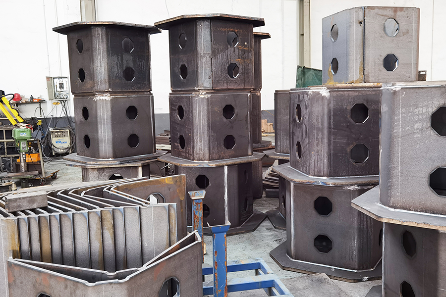 Aangepaste staalconstructies